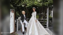 Découvrez la sublime robe de Miranda Kerr pour son mariage