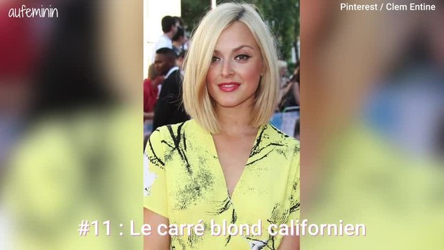 20 coiffures carré pinterest