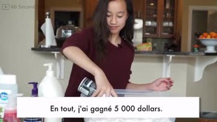 A 13 ans, elle monte son propre business