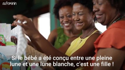 Test grossesse fille ou garçon