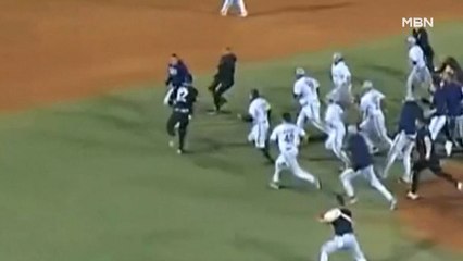 [오늘의 핫클립] 선 넘은 벤치클리어링