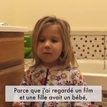 Hilarant ! Cette fillette explique comment on fait les bébés