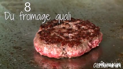 conseils opur burger parfait