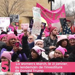 Les événements qui ont marqué l'année 2017 pour les femmes