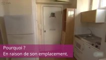 Vous ne devinerez jamais le prix de cet appartement de 8m²