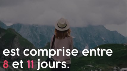 Voici la durée minimum que doivent durer vos vacances