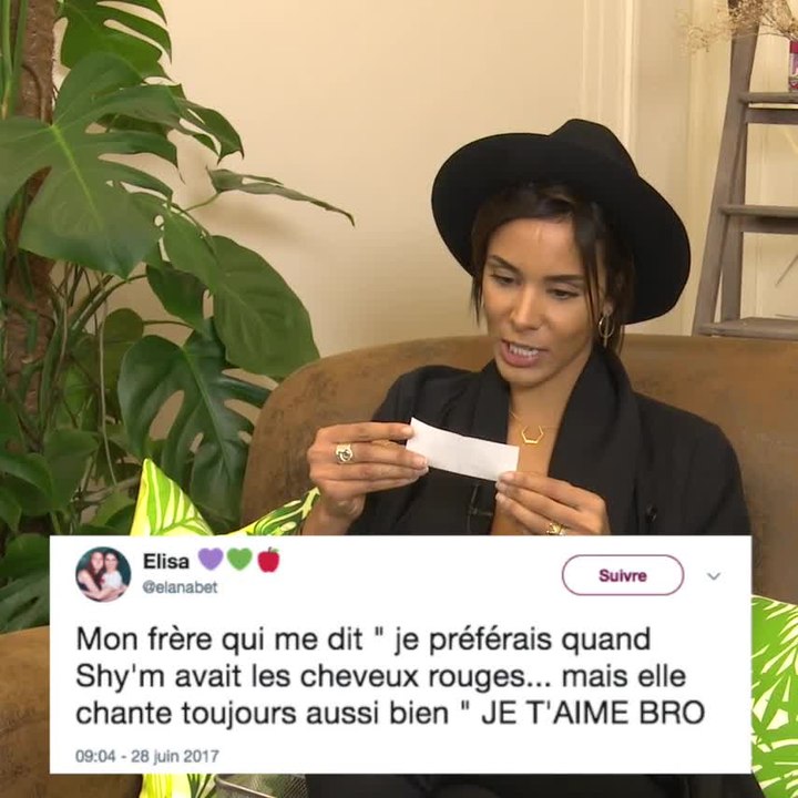 Interview twitter : Shy'm répond aux internautes