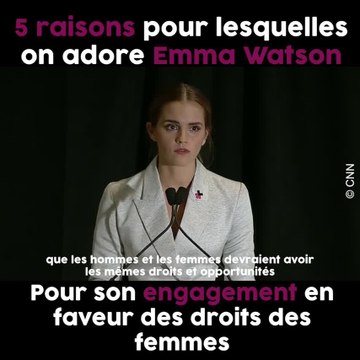 5 raisons pour lesquelles on aime Emma Watson