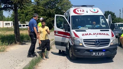 Alçılı ayakla çarptığı kadın için dakikalarca gözyaşı döktü