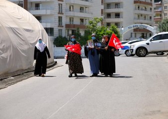 Diyarbakır annelerinin oturma eylemine bir aile daha katıldı
