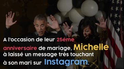 Découvrez le touchant message de Michelle à Barack Obama