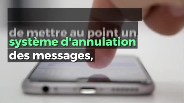 Désormais, vous allez pouvoir supprimer des messages envoyés avant qu'ils ne soient lu !