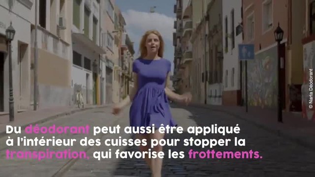 Comment éviter l'irritation des cuisses lorsqu'il fait chaud