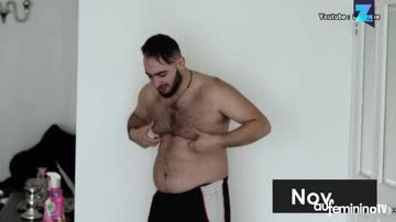 Regardez l’évolution hilarante de cet homme enrobé !