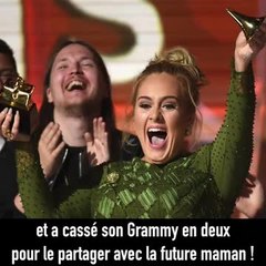 Download Video: L'hommage d'Adele à Beyoncé aux Grammy Awards