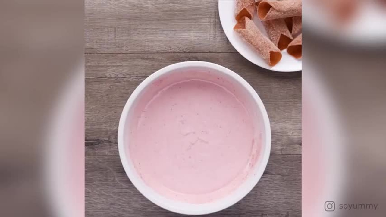 Cannoli-churros à la fraise: la recette parfaite pour le goûter !