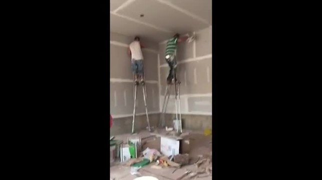 Chacun sa technique pour peindre les murs