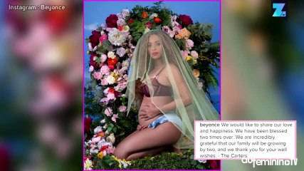Beyoncé : ’Nous sommes bénis deux fois"