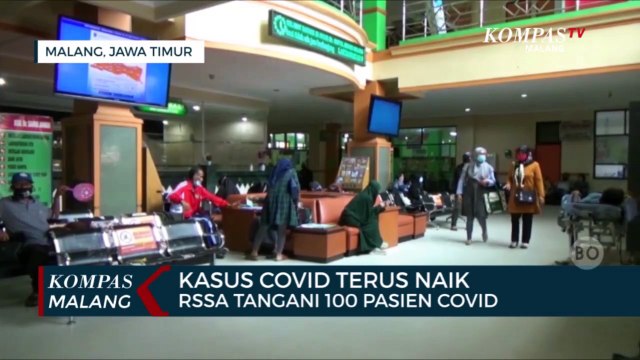 Jumat Pagi, RSSA Malang Tangani 100 Pasien Covid