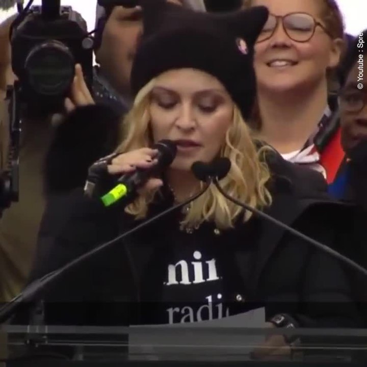 Alicia Keys, Scarlett Johansson inspirantes pendant la Women's March