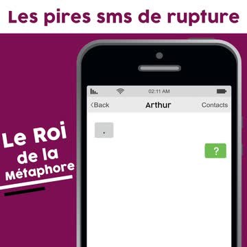 10 sms de rupture à mourir de rire, le 5ème est vraiment trop drôle