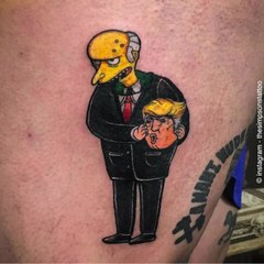 15 tatouages excellents sur l'univers des simpsons