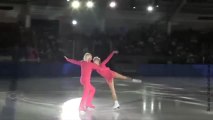 Un couple de retraités sur glace