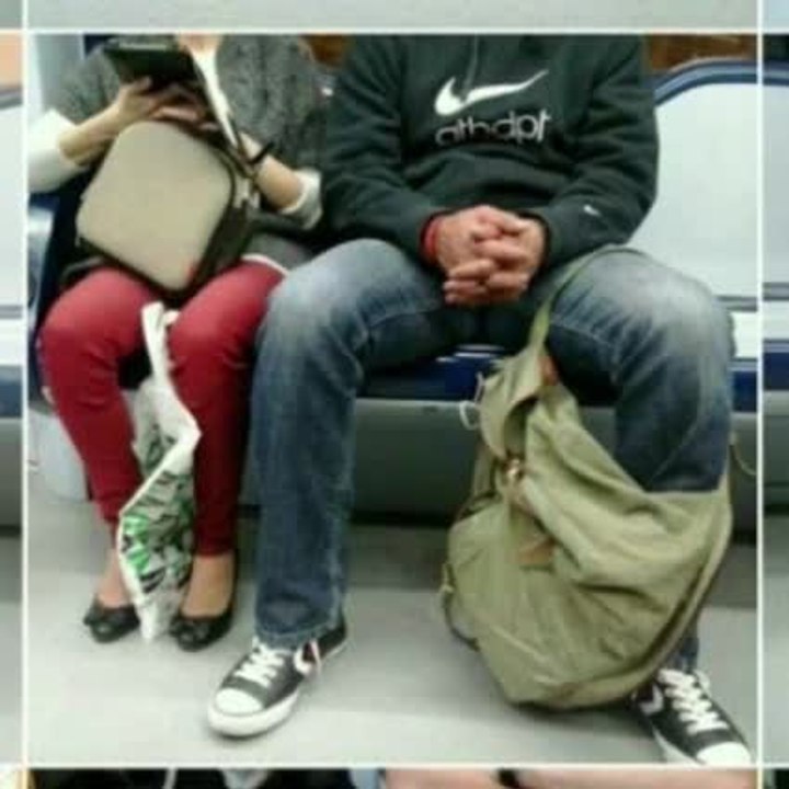 Mainspreading dans les transports en commun