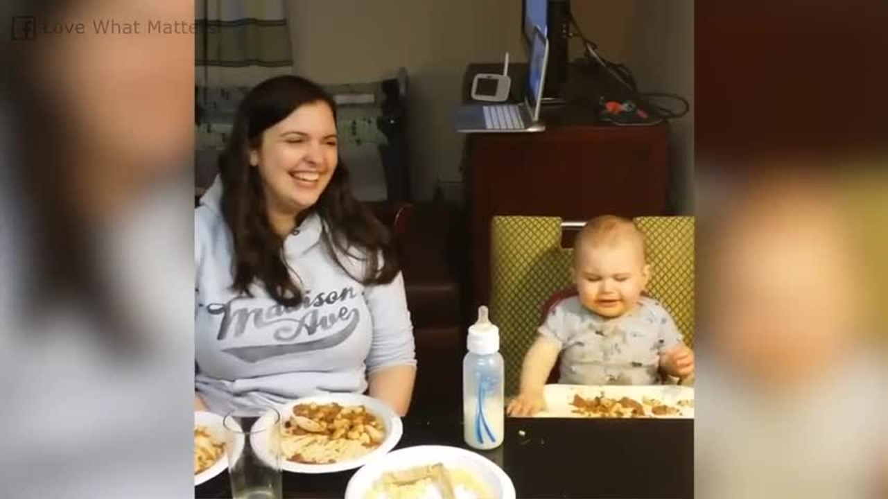 Cette maman a trouvé une solution magique pour calmer son bébé
