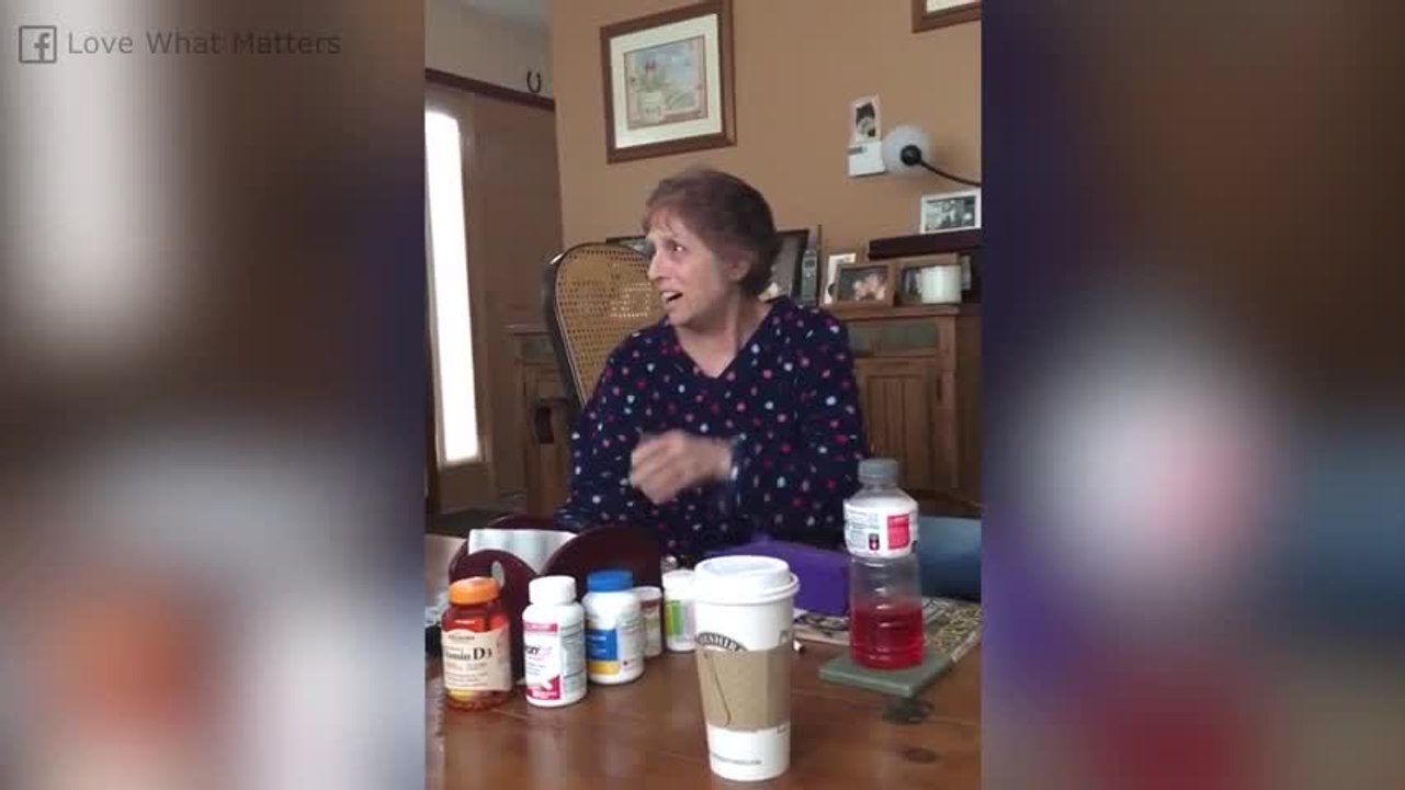 Atteinte du cancer, elle apprend qu'elle va être grand-mère