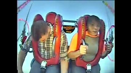 Un homme s’évanouit plusieurs fois dans un slingshot