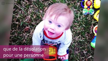 Atteint de trisomie, son fils se fait insulter de "moche"