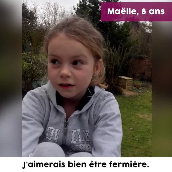 Des petites filles nous disent ce qu'elles aimeraient faire plus tard