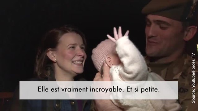 Ces papas rencontrent leur bébé pour la première fois