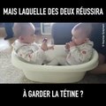 Ce n'est pas toujours facile d'avoir une soeur jumelle (vidéo)