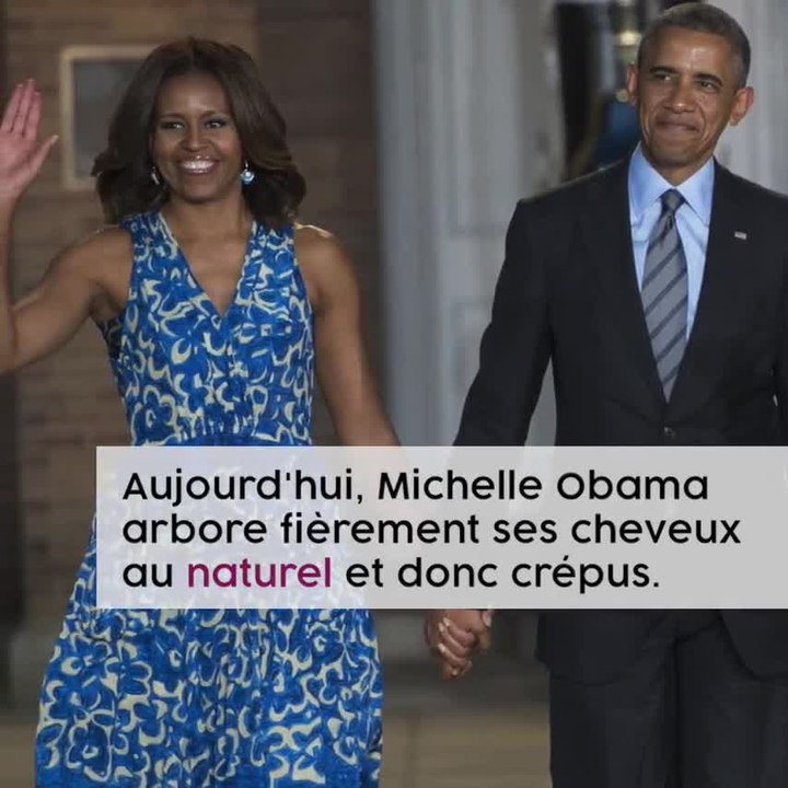 Michelle Obama : Ses cheveux au naturel