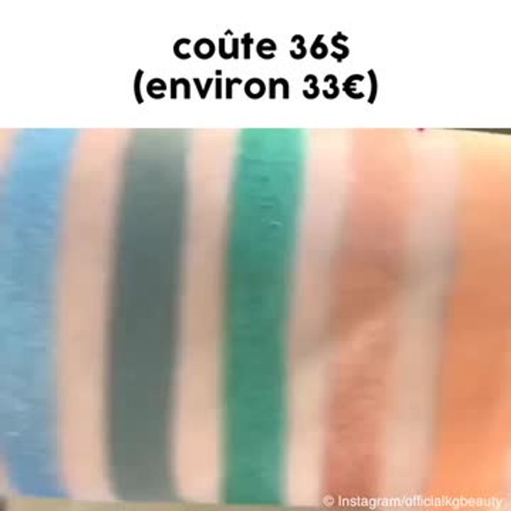 Cette palette va faire craquer les fans de sirènes