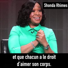 Shonda Rhimes délivre un message très inspirant