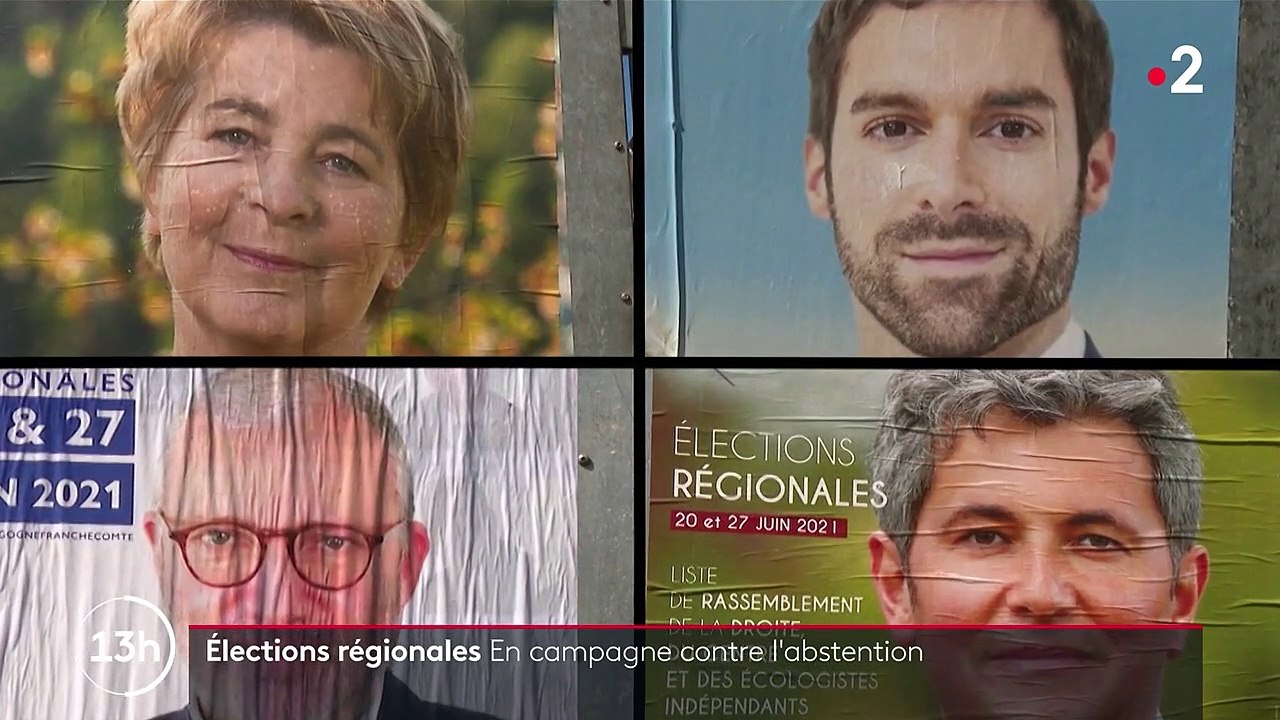 Élections régionales : les candidats de la Bourgogne-Franche-Comté en campagne contre l'abstention