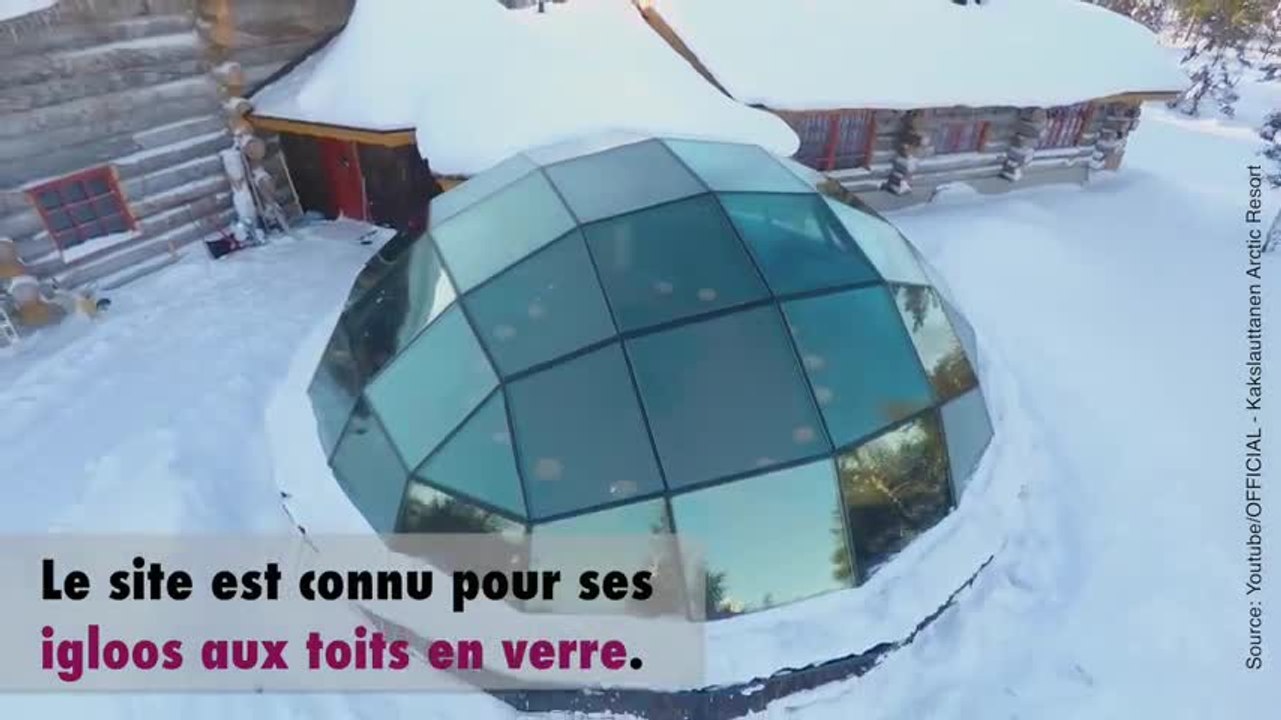 Des vacances à Kakslauttanen sous les aurores boréales