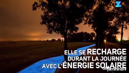 La piste cyclable que l’on voit la nuit !