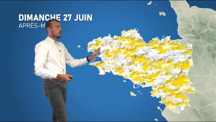 Bulletin météo pour le dimanche 27 juin 2021