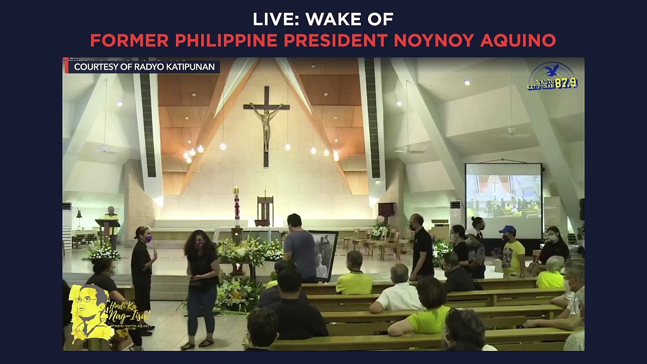 Wake of former Philippine president Noynoy Aquino