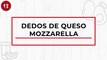 Dedos de queso mozzarella | Receta de botana | Directo al Paladar México