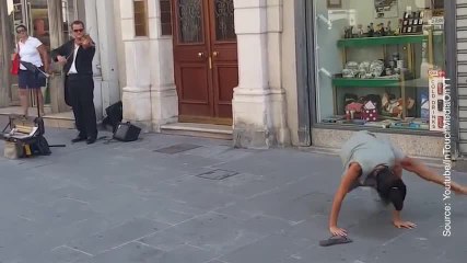 Une performance de rue vraiment incroyable...