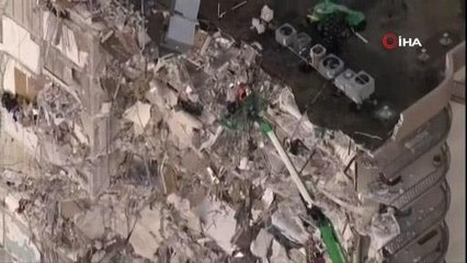 ABD'de çöken binada ölü sayısı 4'e yükseldi