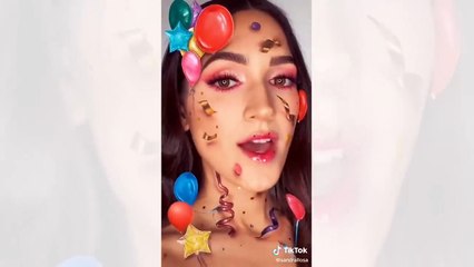Makeup Inspired By Emojis | Tiktok Emoji Makeup Challenge