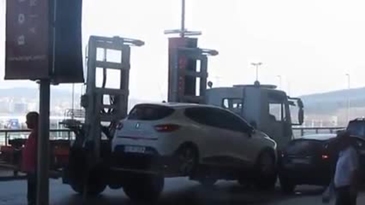 La fourrière turque en action