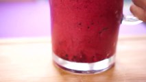 Glace végane fruits rouges : recette de glace sans lait facile rapide