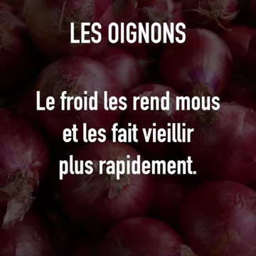 Quels aliments ne pas mettre au frigo